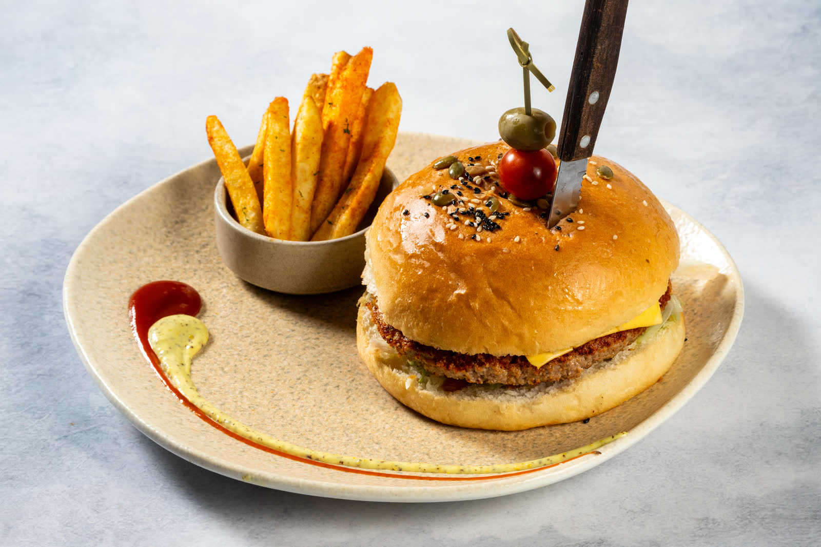 Juicy Lamb Burger