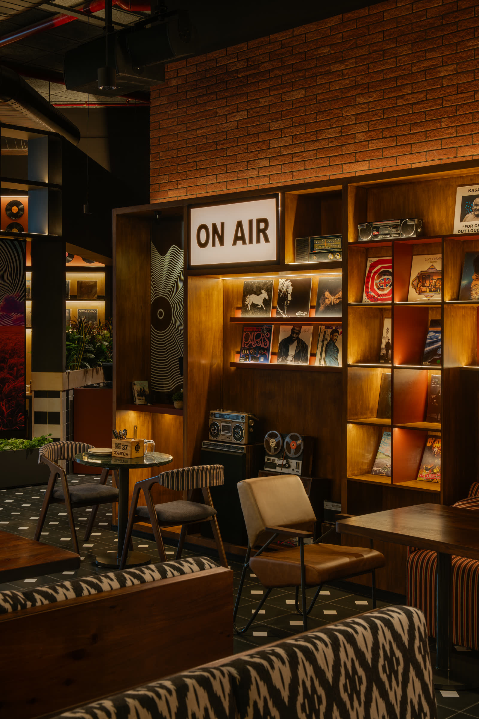 Interiors at 33&Brew, Whitefield — view 13